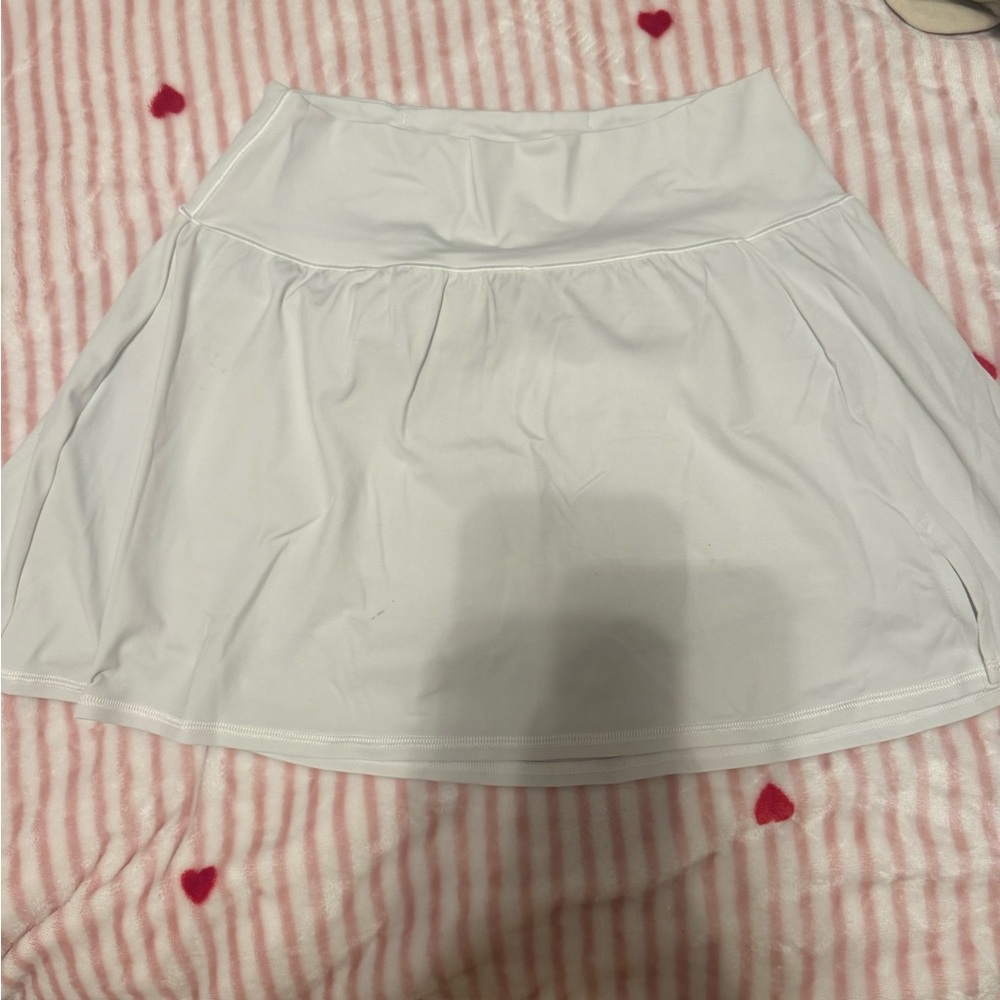 Aerie Classic White Circle Skirt